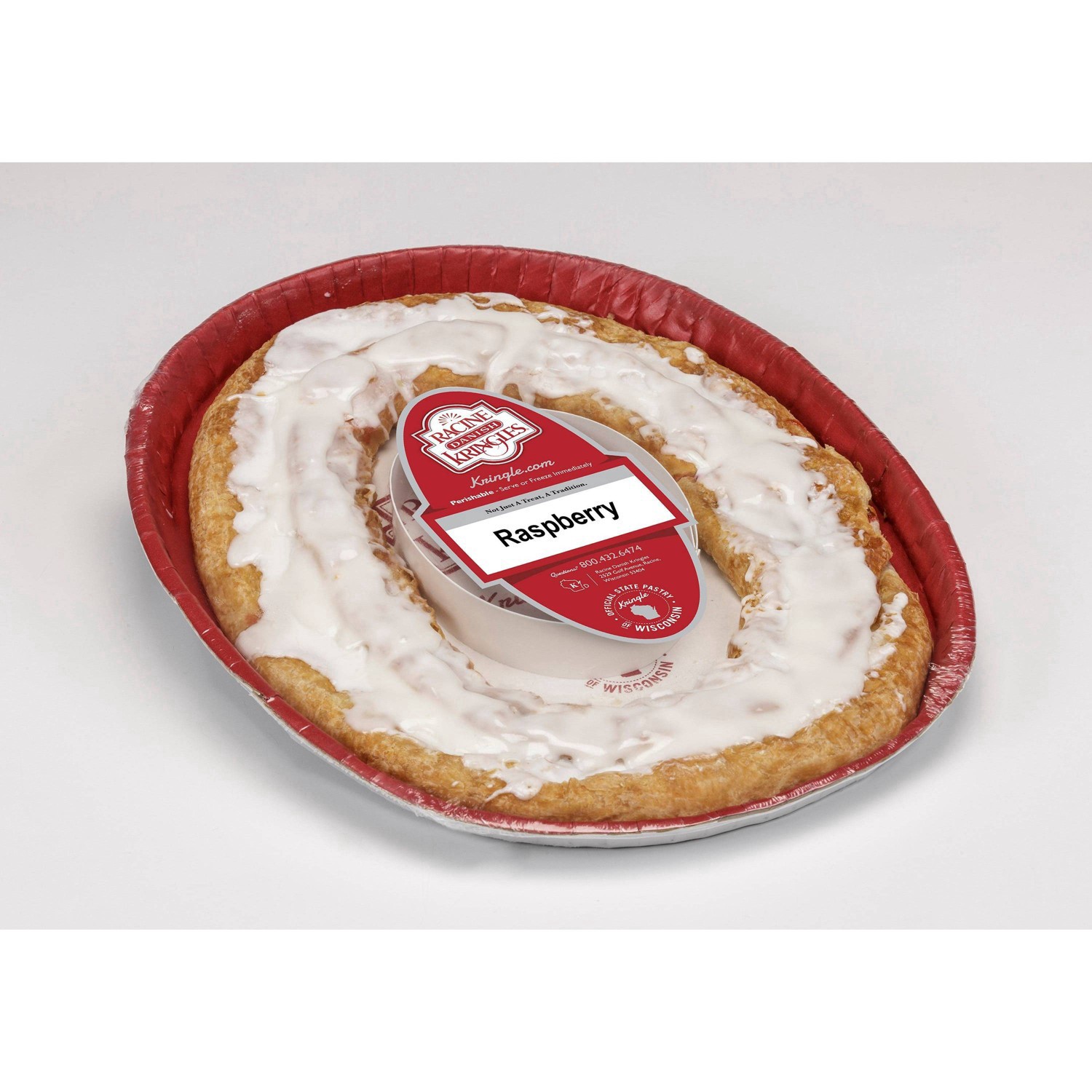 slide 4 of 6, Racine Danish Kringles Raspberry Danish 14 oz, 14 oz