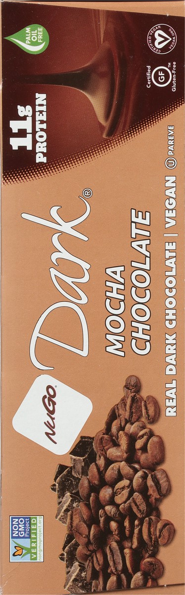 slide 9 of 13, NuGo Dark Mocha Chocolate Protein Bar 12 - 1.76 oz Bars, 12 ct