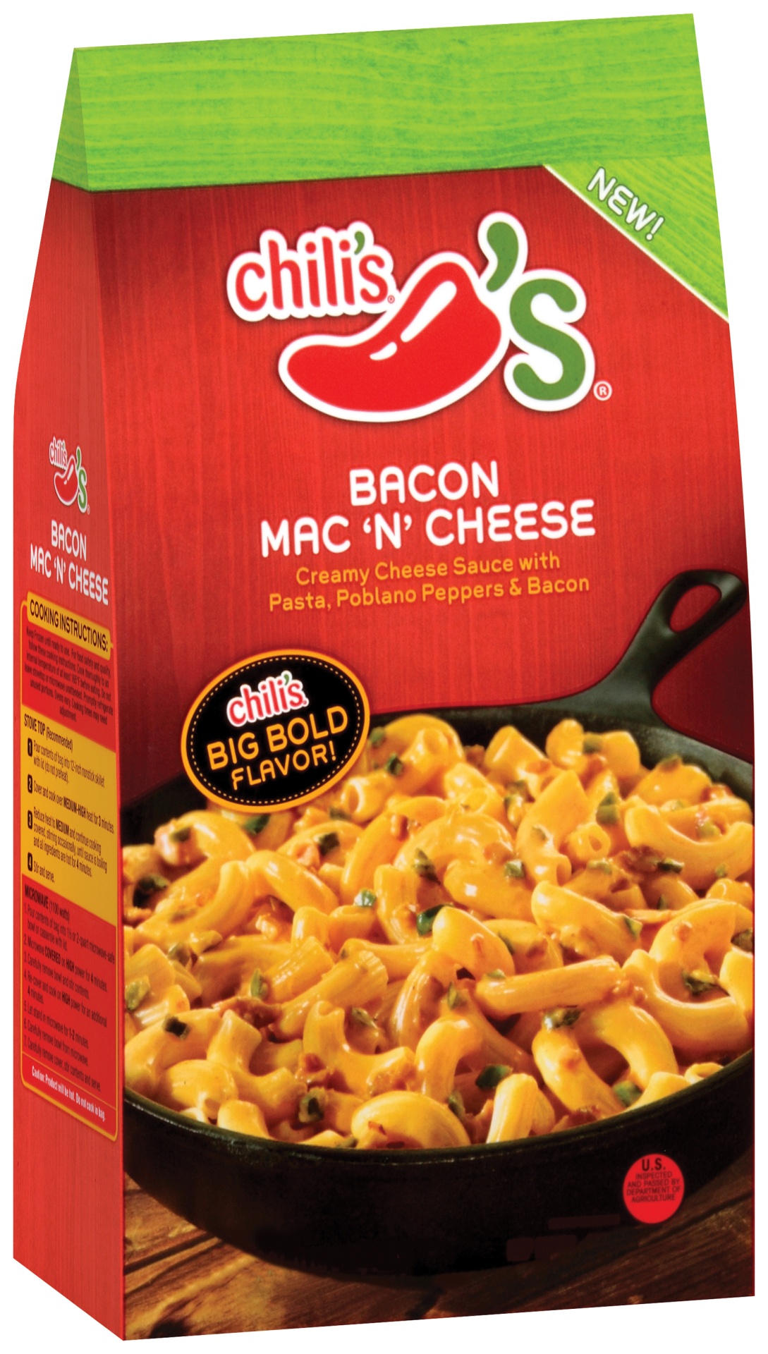 slide 1 of 1, Chili's Bacon Mac and Cheese, 22 oz