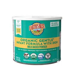 Earth's Best Organic Organic Gentle Infant Formula with Iron 21 oz. Canister