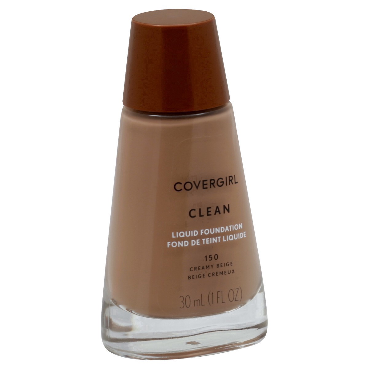 slide 9 of 15, Covergirl Clean Liquid Foundation Creamy Beige, 1 ct