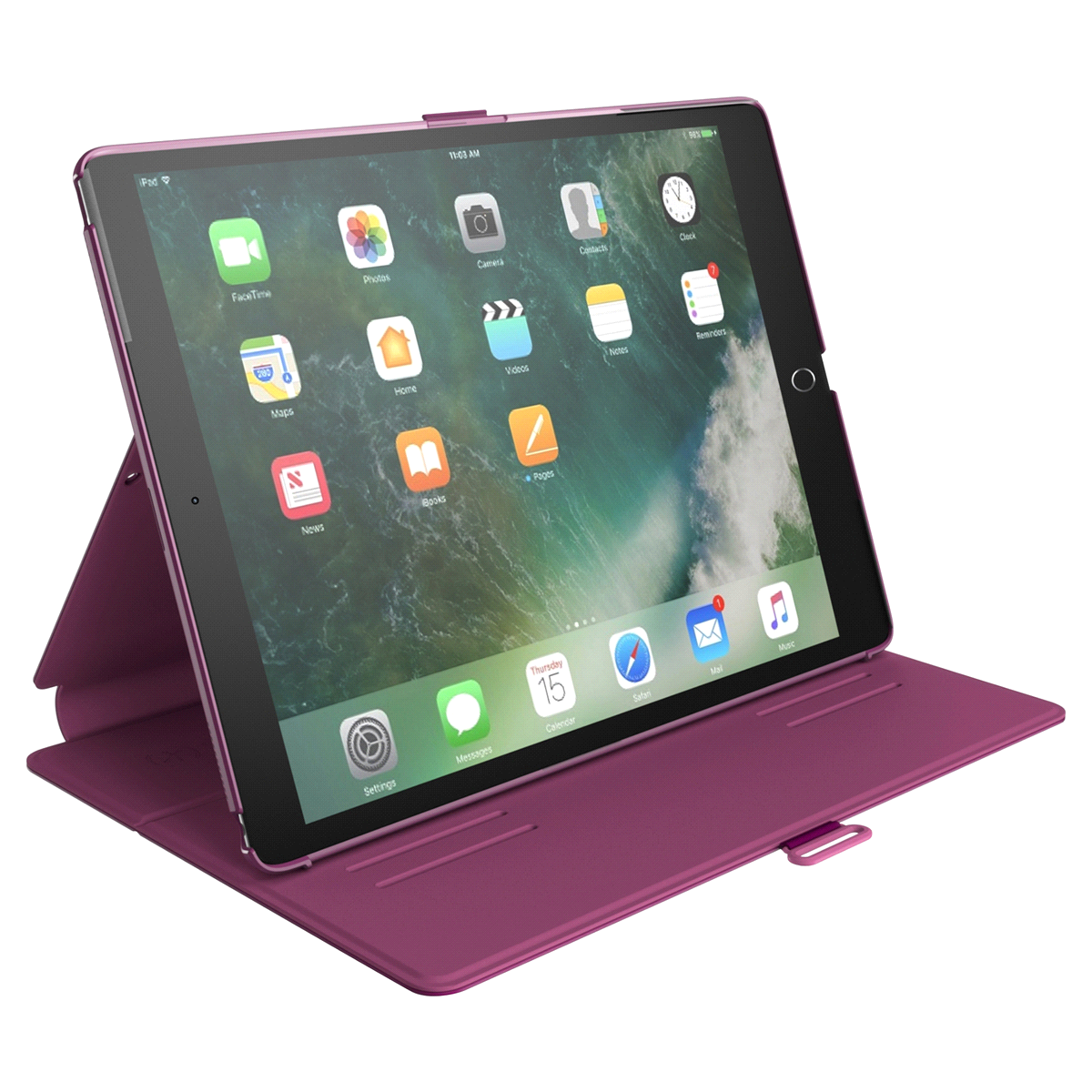 slide 3 of 3, Speck iPad Pro 9.7/iPad Air 2 Case - Purple, 1 ct