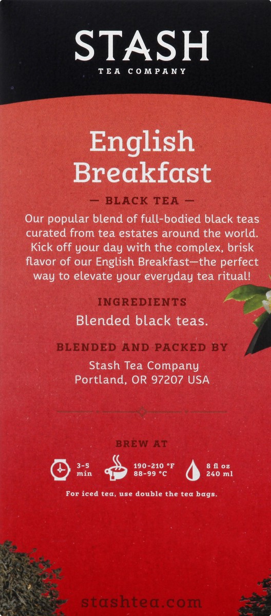 slide 3 of 12, Stash Tea Bags English Breakfast Tea - 30 ct, 30 ct