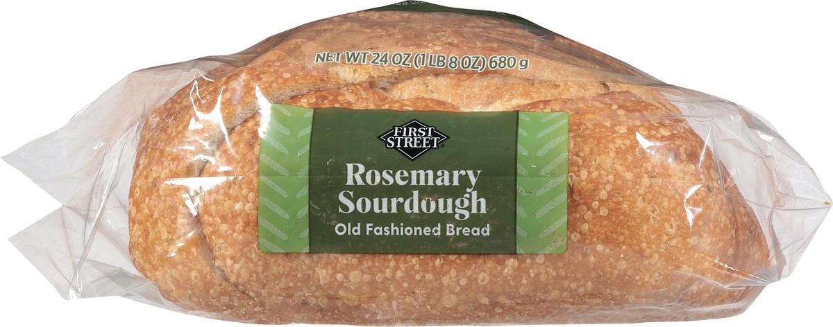 slide 12 of 13, Smart & Final First Street Sourdough With Rosemary, 24 oz