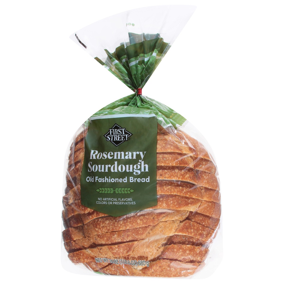 slide 11 of 13, Smart & Final First Street Sourdough With Rosemary, 24 oz