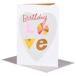 American Greetings Birthday Love Birthday Card - Each