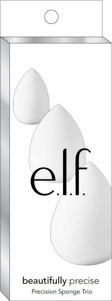 slide 1 of 2, e.l.f. Precision Sponge Trio, 3 ct