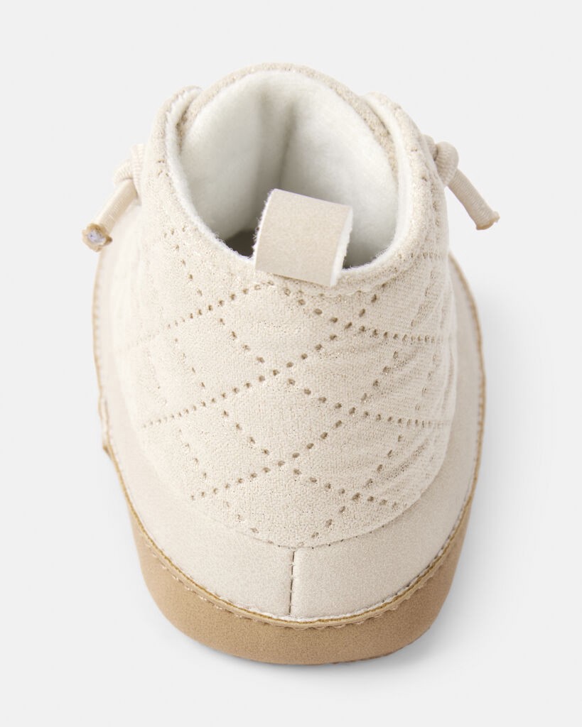 slide 2 of 6, Carter's Baby Girl Sherpa Duck Boots - Ivory Cream 3, 1 ct