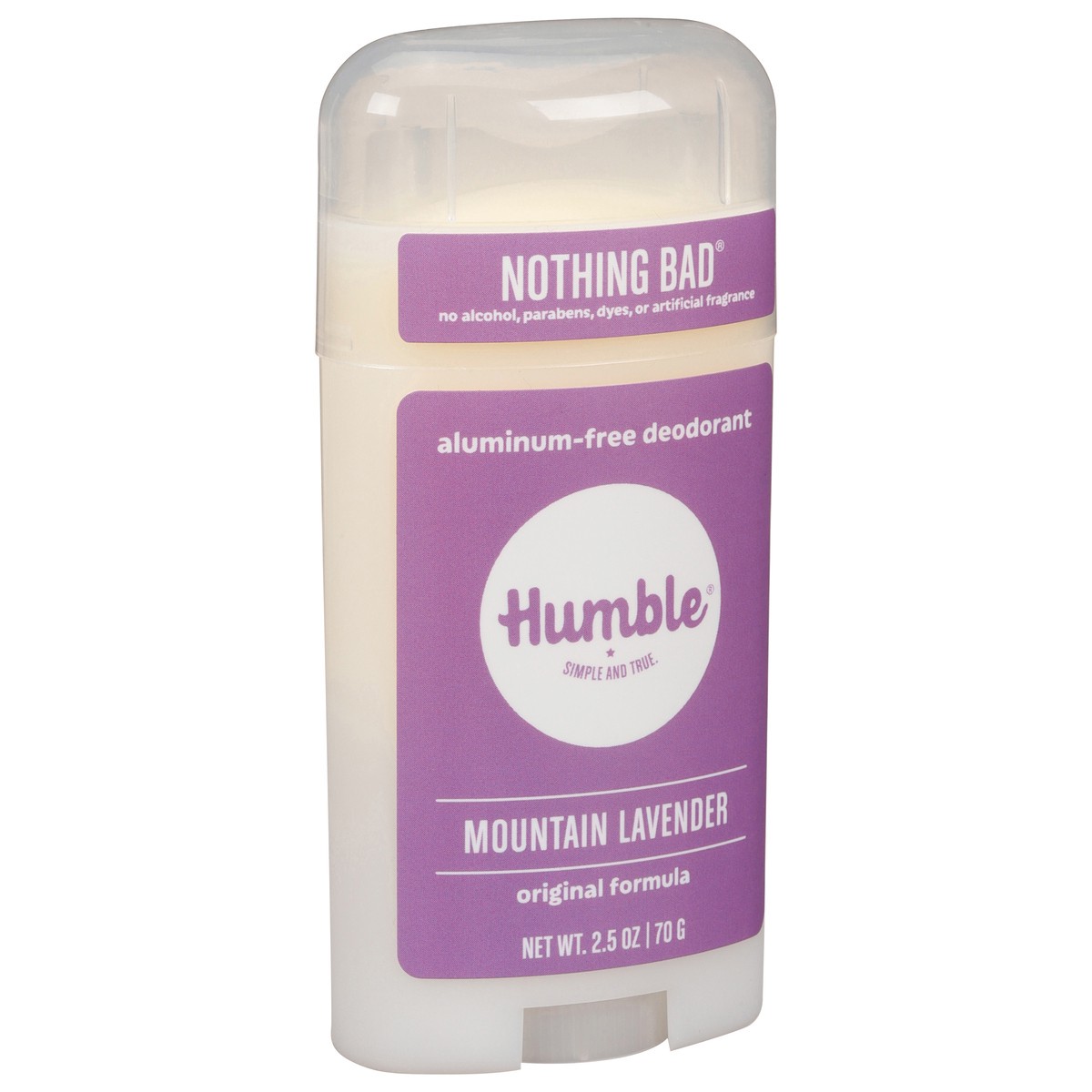 slide 8 of 9, Humble Nothing Bad Original Formula Mountain Lavender Deodorant 2.5 oz, 2.5 oz