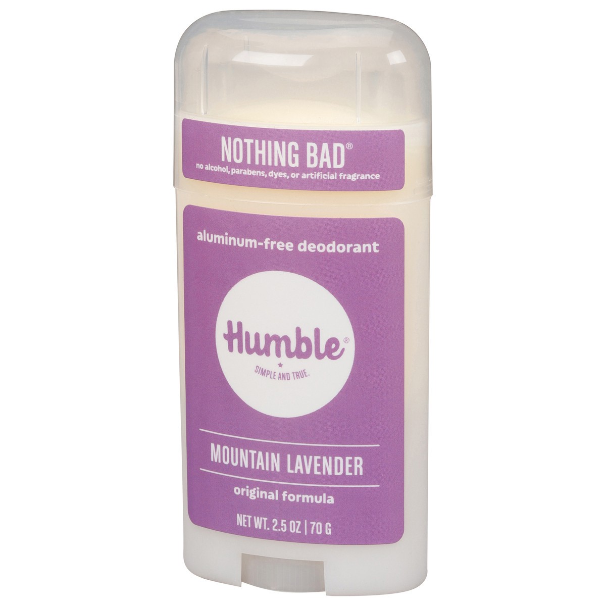 slide 3 of 9, Humble Nothing Bad Original Formula Mountain Lavender Deodorant 2.5 oz, 2.5 oz