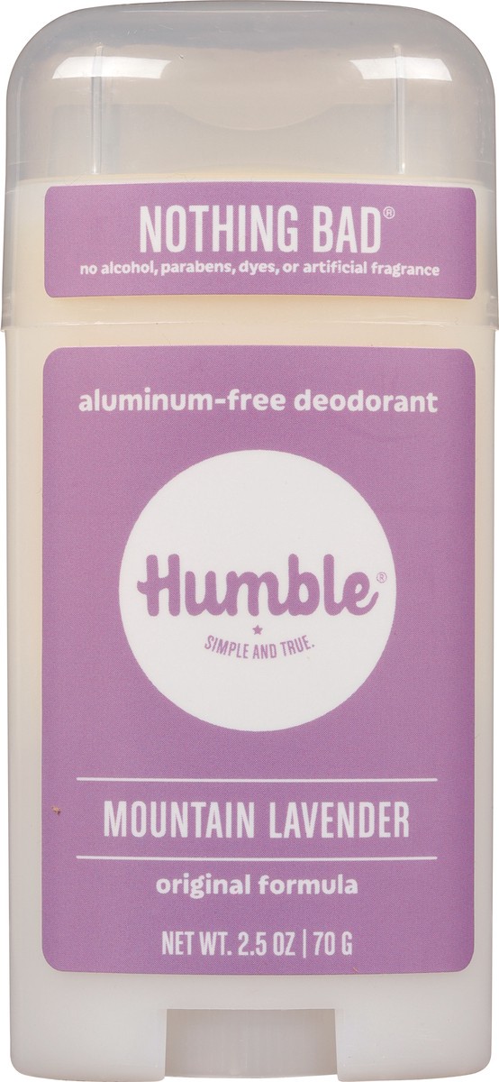 slide 7 of 9, Humble Nothing Bad Original Formula Mountain Lavender Deodorant 2.5 oz, 2.5 oz