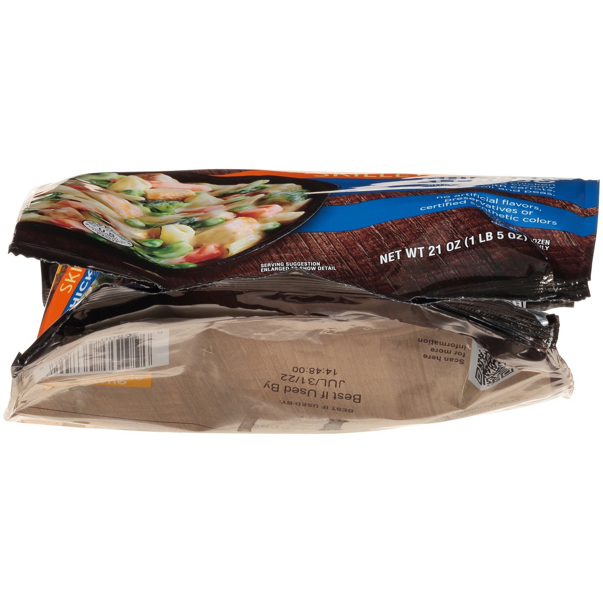 slide 6 of 14, Frozen Meal Skillet Chicken Alfredo, 1 ct