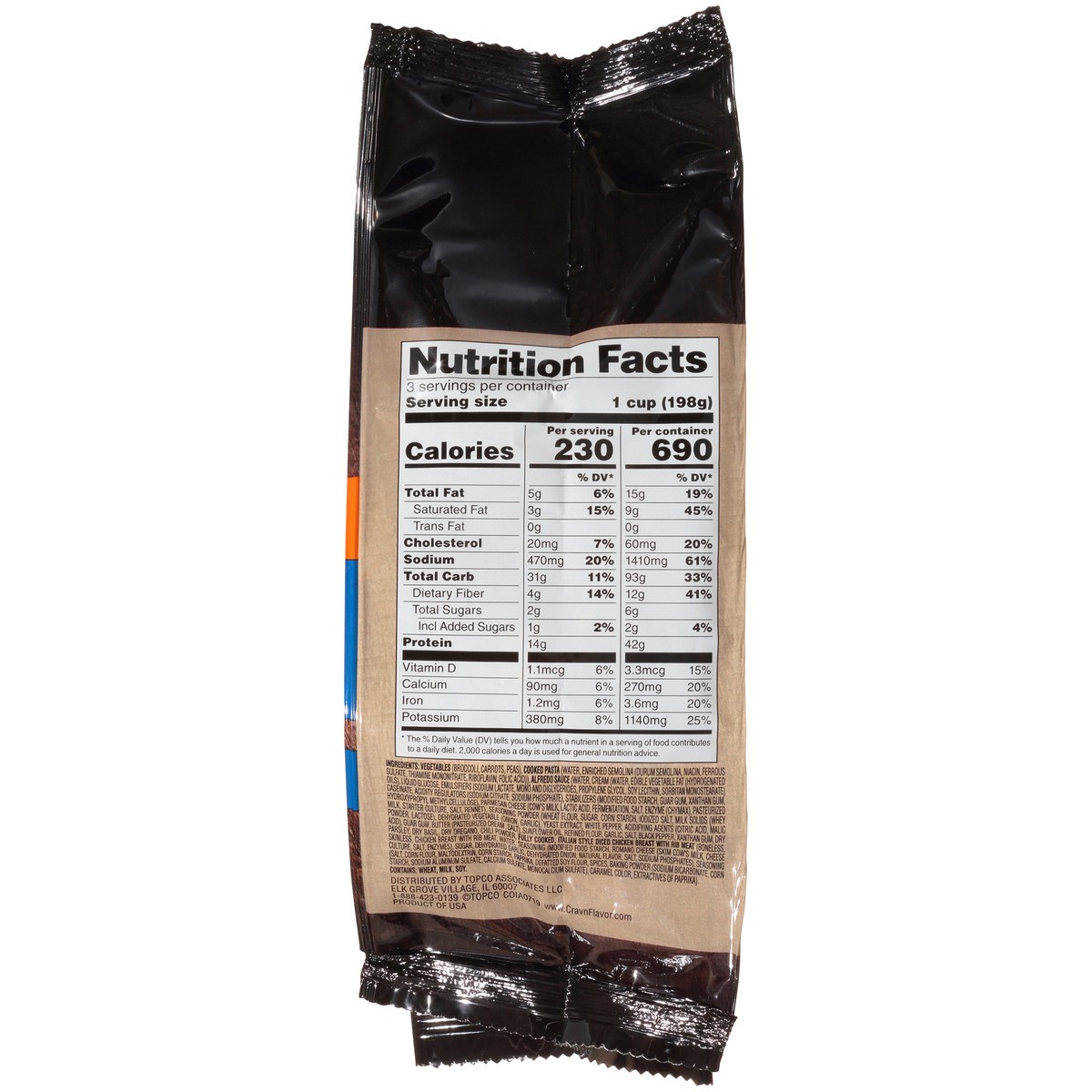 slide 5 of 14, Frozen Meal Skillet Chicken Alfredo, 1 ct