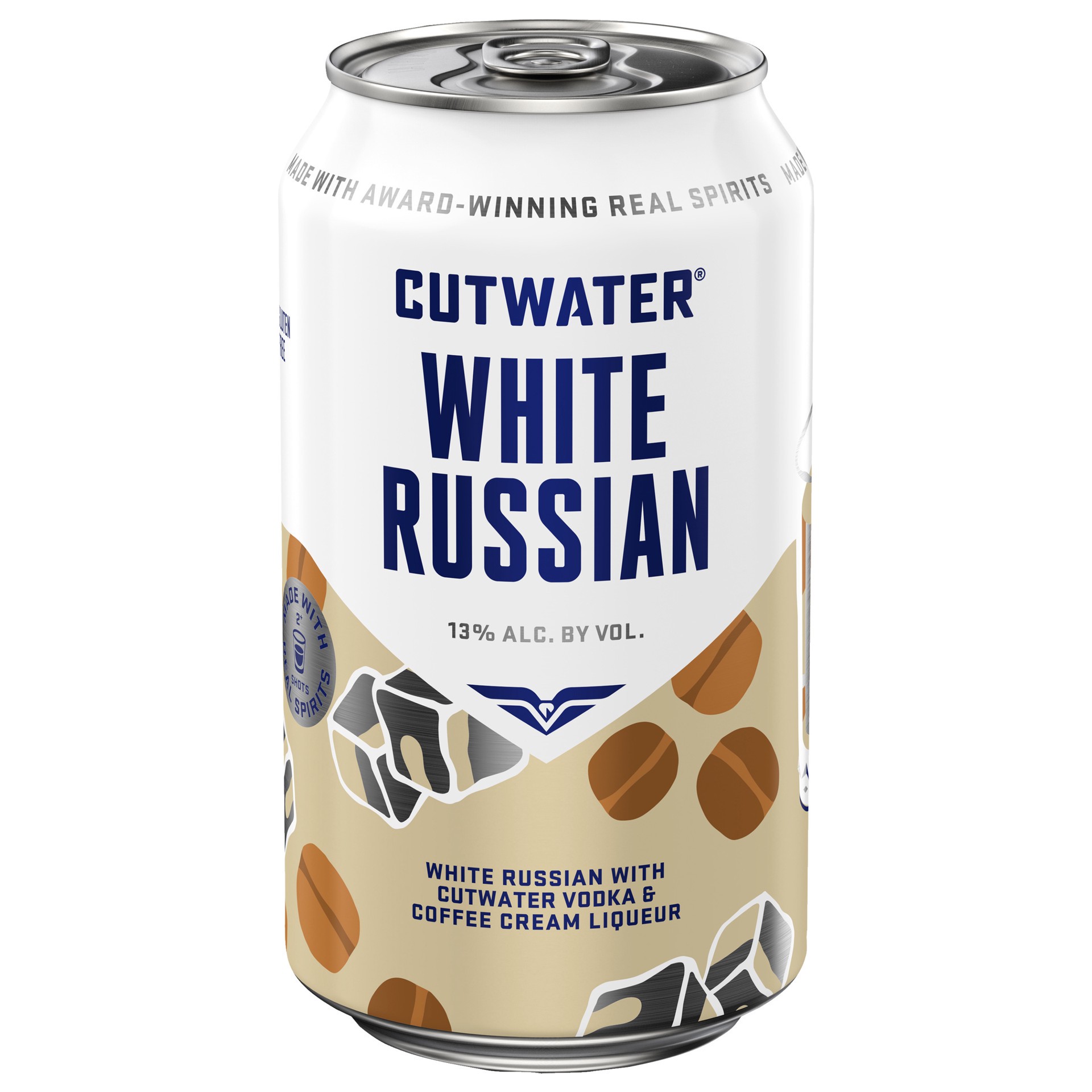 slide 2 of 2, Cutwater Spirits Vodka White Russian 12 fl oz Single Can, 12 fl oz