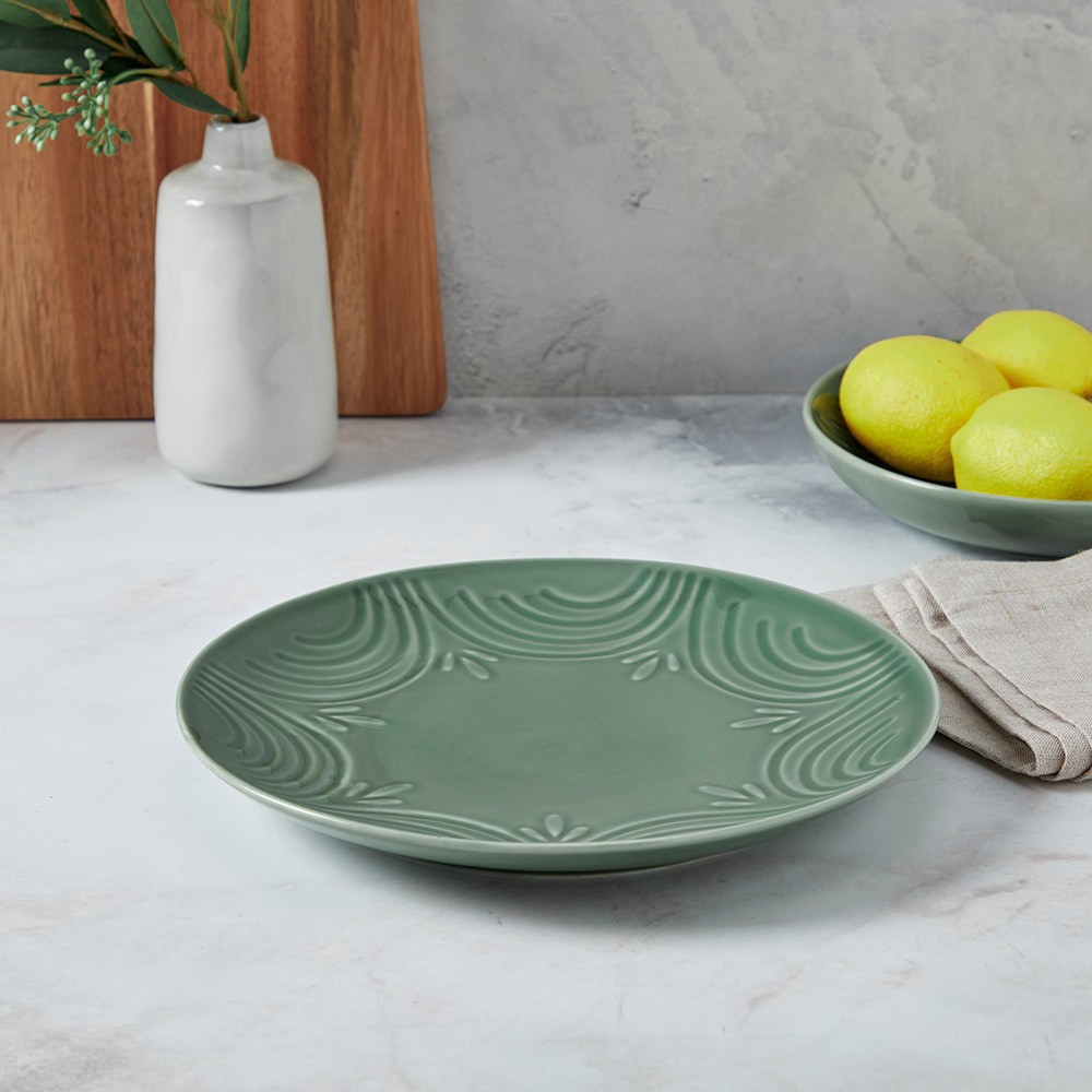 slide 2 of 2, Dash of That Margot Dinner Plate, 1 ct