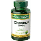 slide 1 of 1, Nature's Bounty Cinnamon Capsules, 100 ct; 1000 mg