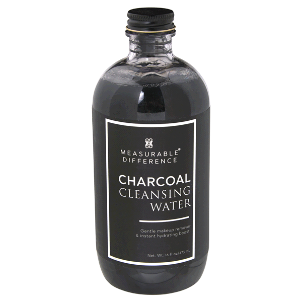 slide 1 of 1, Measurable Difference Charcoal Cleansing Water, 16 fl oz