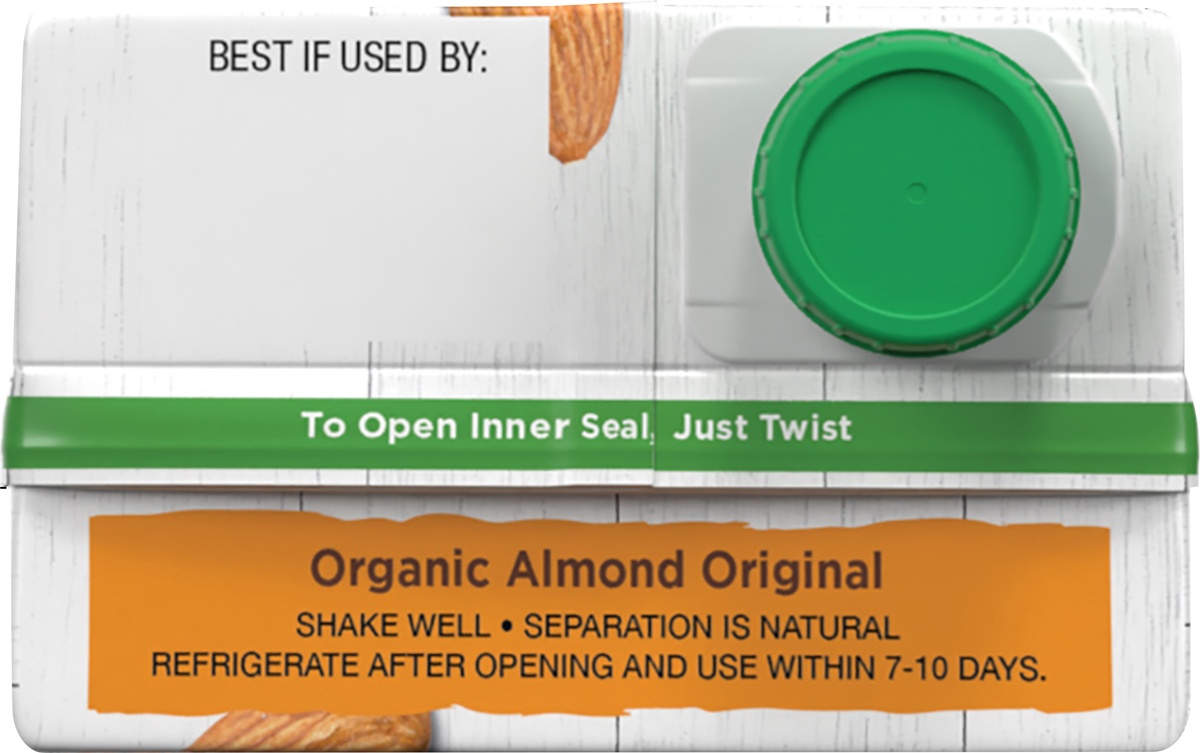 slide 6 of 9, Pacific Foods Low Fat Organic Almond Beverage, 32 fl oz