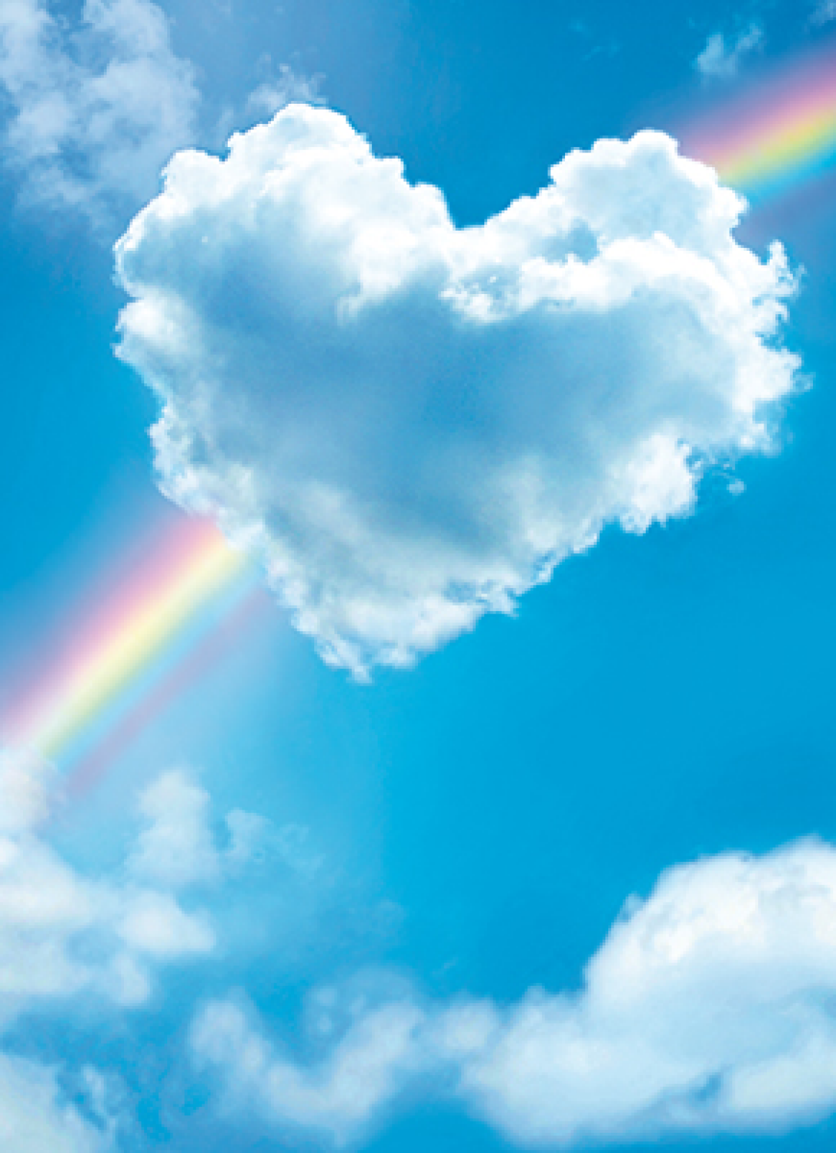 slide 1 of 1, Avanti Card Support Heart Cloud, 1 ct
