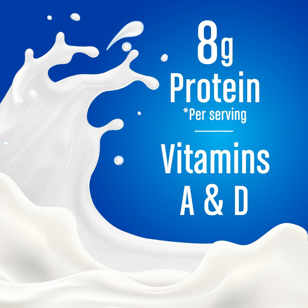 slide 4 of 4, QFC Fat Free Skim Milk, 1/2 gal