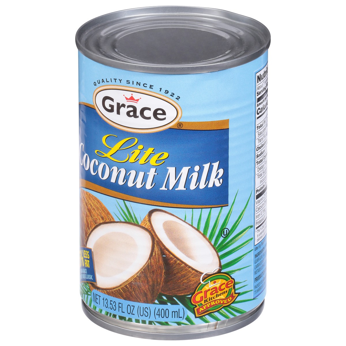 slide 10 of 11, Grace Coconut Milk Lite - 13.5 OZ, 13.5 oz