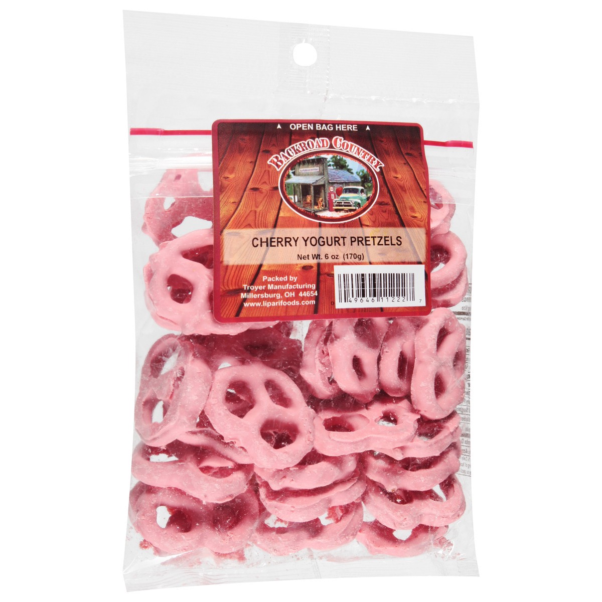slide 3 of 4, Backroad Country Cherry Yogurt Pretzels 6 oz, 6 oz