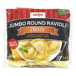 Meijer Jumbo Round Cheese Ravioli