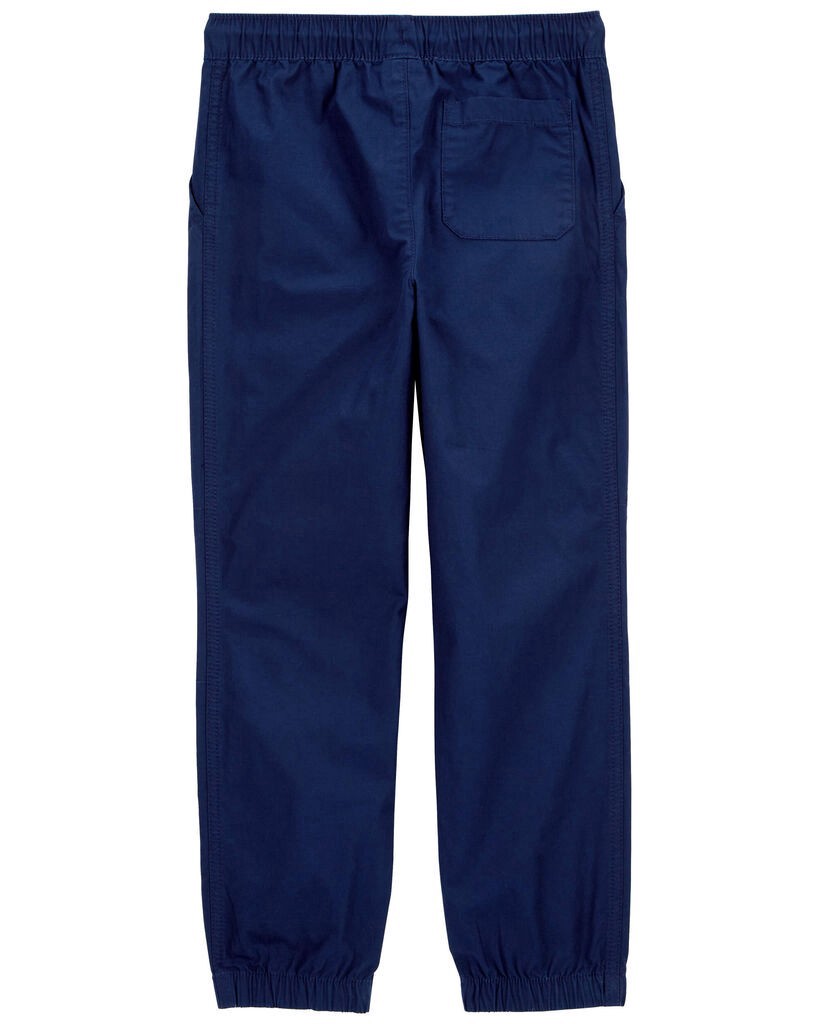 slide 2 of 3, Carter's Kid Drawstring Joggers Blue 8, 1 ct