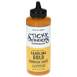 Sticky Fingers Smokehouse Carolina Gold Barbecue Sauce 15.2 oz