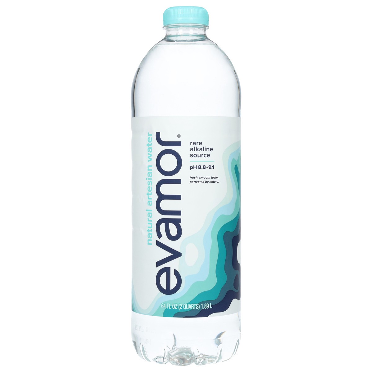 slide 1 of 9, evamor Artesian Natural Water - 64 fl oz, 64 fl oz