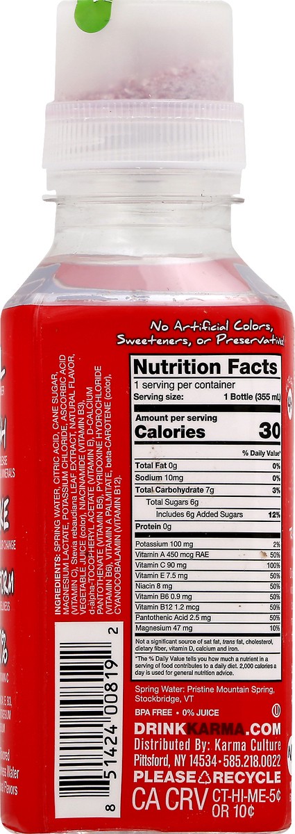 slide 11 of 13, Karma Wellness Water Kids, Fruit Punch - 12 oz, 12 oz