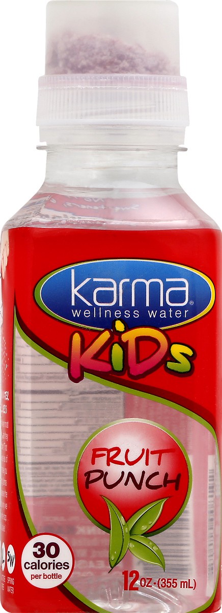 slide 1 of 13, Karma Wellness Water Kids, Fruit Punch - 12 oz, 12 oz