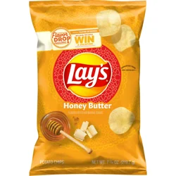 Lay''s Potato Chips Honey Butter 7 3/4 Oz