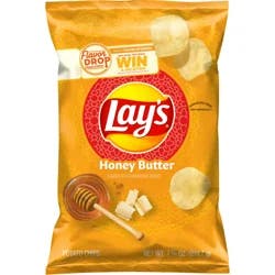 Lay''s Potato Chips Honey Butter 7 3/4 Oz