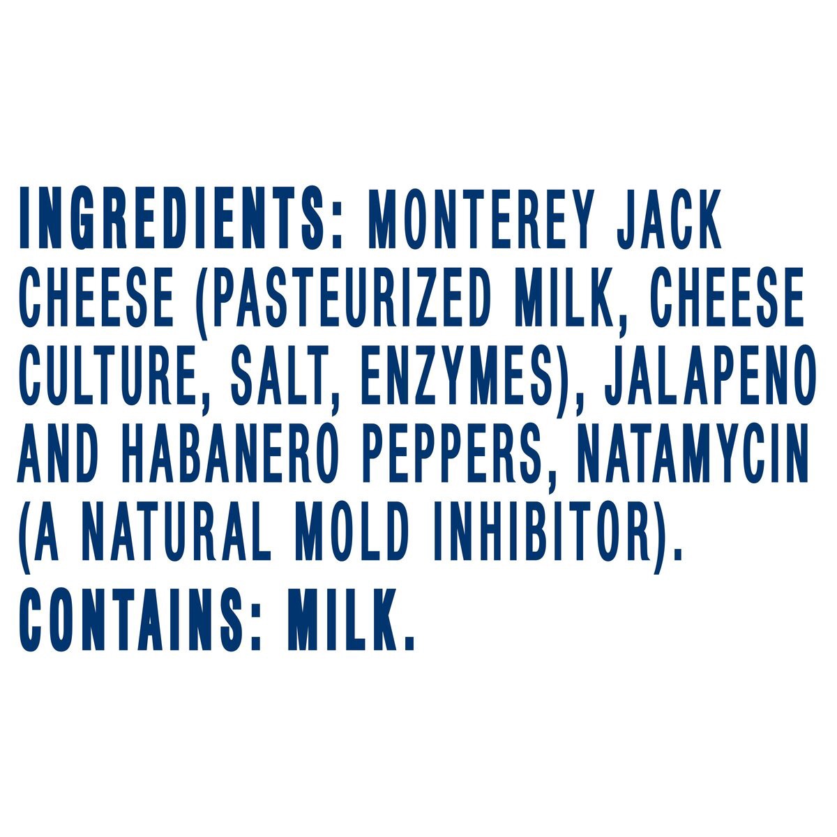 slide 3 of 8, Kraft Hot Habanero Monterey Jack Cheese with Extra Hot Jalapeno & Habanero Peppers Block, 8 oz