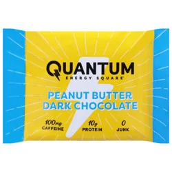 Quantum Energy Square Peanut Butter Dark Chocolate 1.69 oz