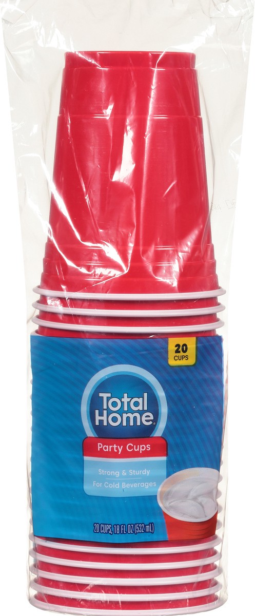 slide 4 of 13, Total Home Party Cups, 16 Oz, 20 Ct, 1 ct