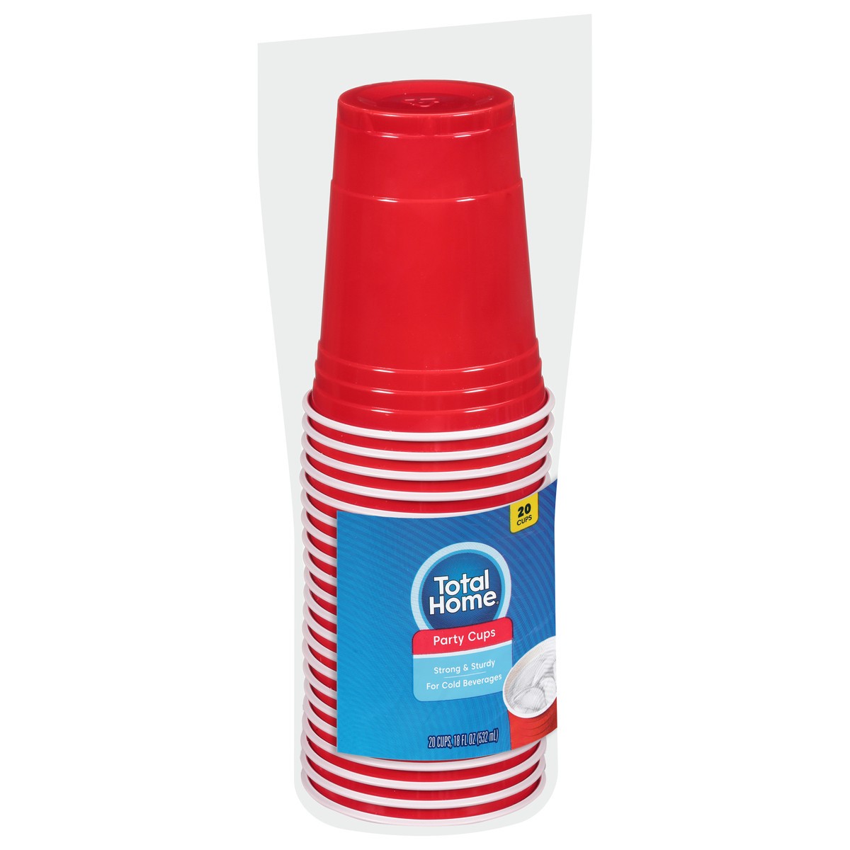 slide 2 of 13, Total Home Party Cups, 16 Oz, 20 Ct, 1 ct