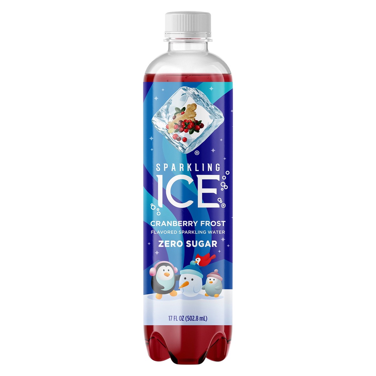 slide 1 of 7, Sparkling ICE Cranberry Frost, 17 Fl Oz Bottle, 17 fl oz