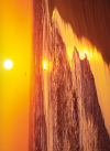slide 1 of 1, Avanti Card Blank Sunset Over Ocean, 1 ct