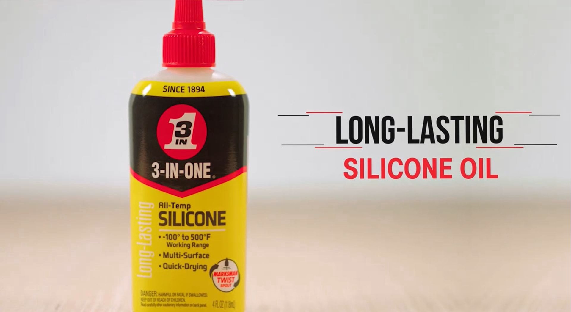 slide 5 of 5, 3-In-1 Silicone Oil 4Oz, 1 ct