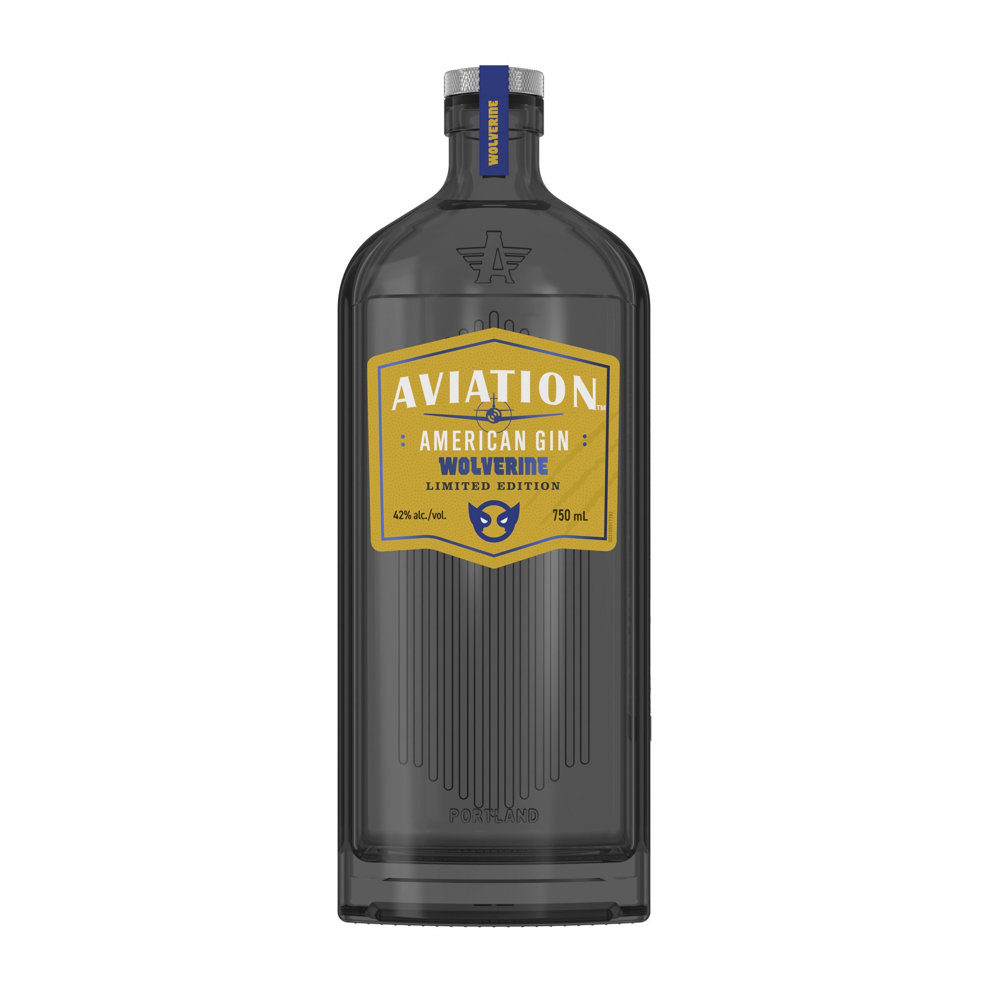 slide 1 of 3, Aviation Wolverine Lt Ed Gin, 750 ml