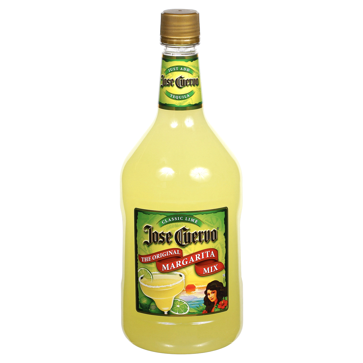 slide 1 of 1, Jose Cuervo The Original Classic Lime Margarita Mix - 1.75 liter, 1.75 liter