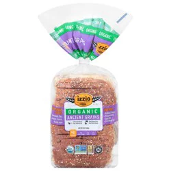 Izzio Organic Ancient Grains Bread - 24 Oz