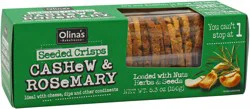 Olina's Bakehouse Bakehouse Cashew Rosemary Seeded Crisps