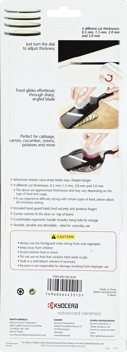 slide 3 of 3, Kyocera Ceramic Slicer 1 ea, 1 ct