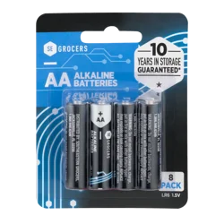 SE Grocers Alkaline Batteries