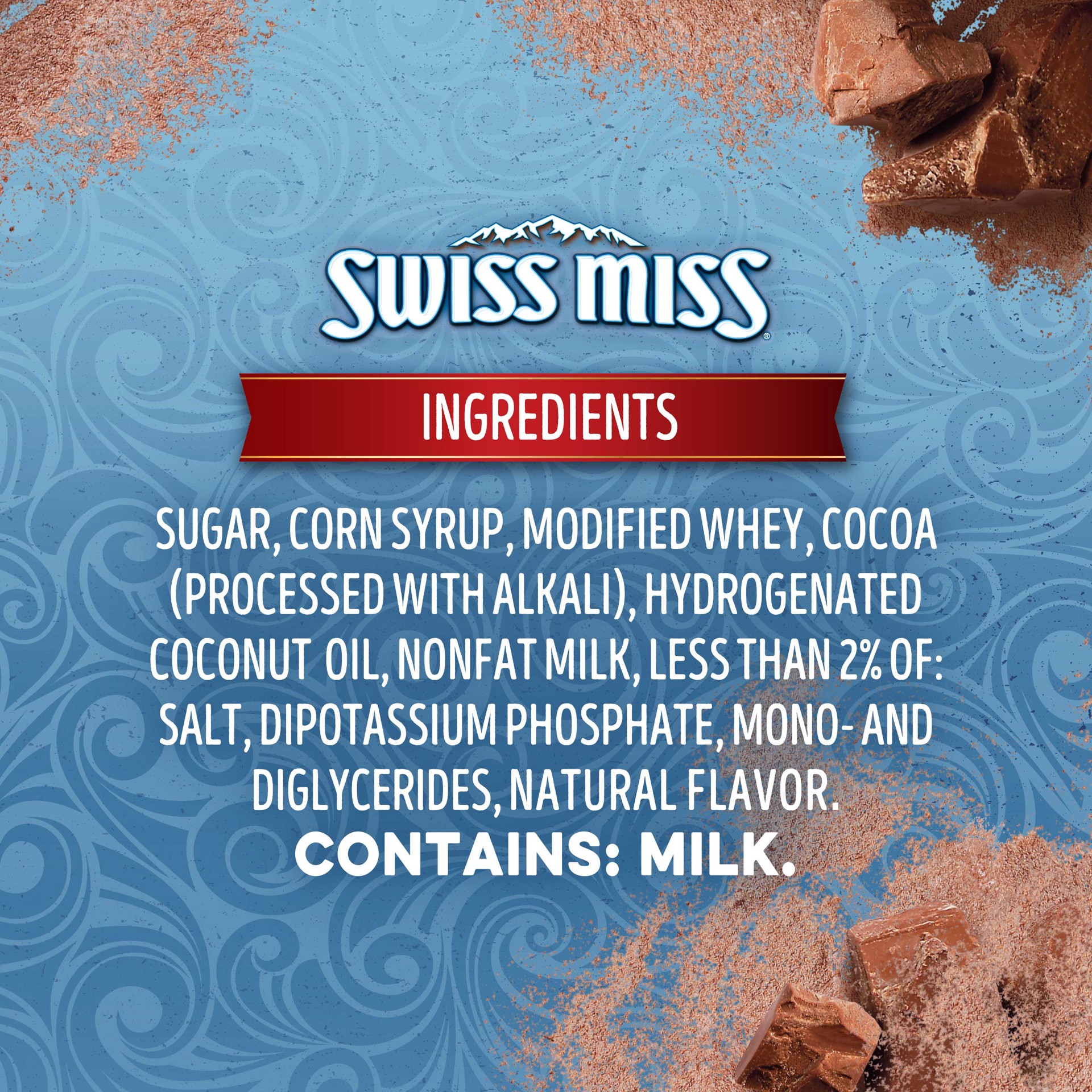 slide 3 of 5, Swiss Miss Hot Cocoa Mix, Milk Chocolate Flavor 38.27 oz, 38.27 oz