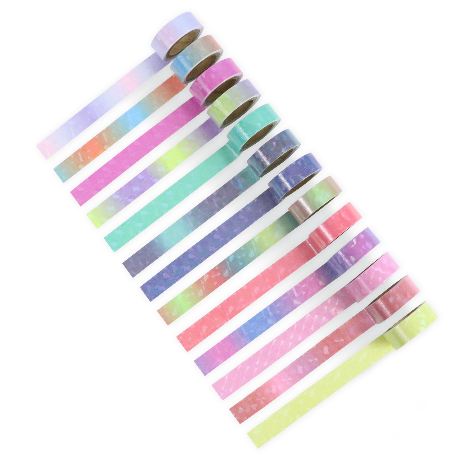 slide 2 of 3, Ombre Rainbow Crafting Washi Tape Set By Recollections, 15mm x 5 yd
