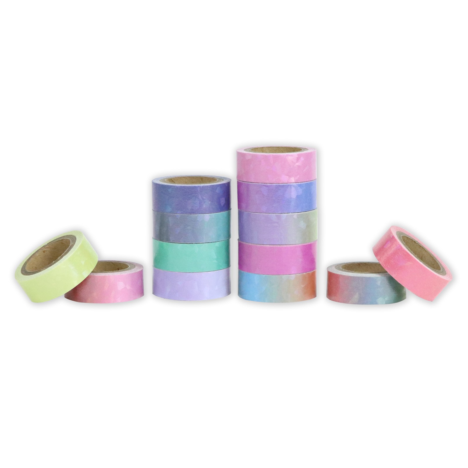 slide 3 of 3, Ombre Rainbow Crafting Washi Tape Set By Recollections, 15mm x 5 yd